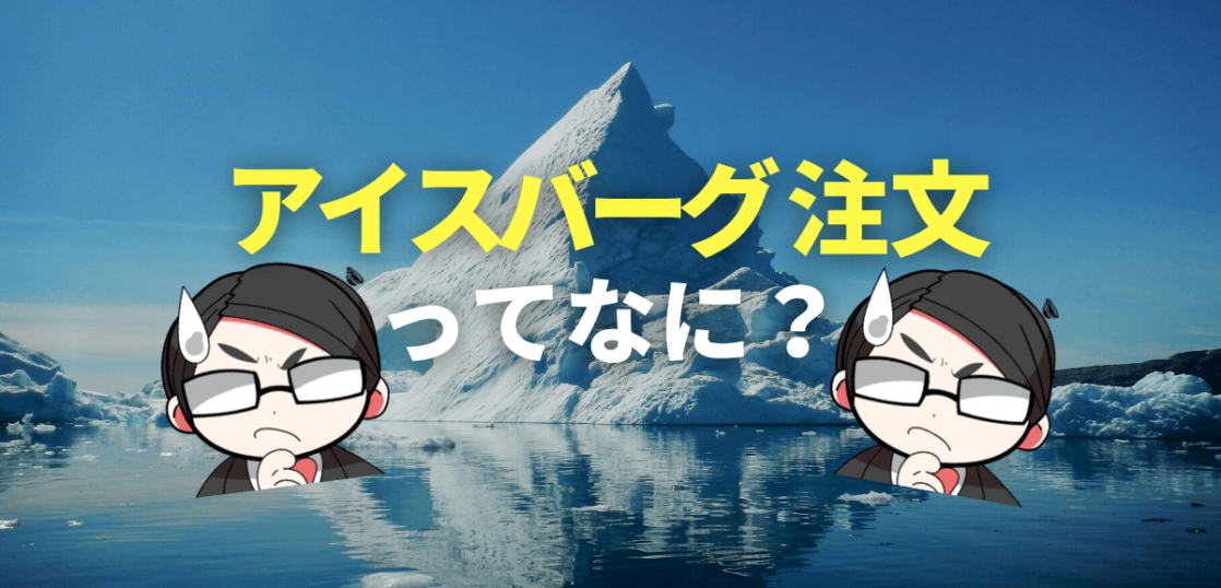 アイスバーグ注文とは