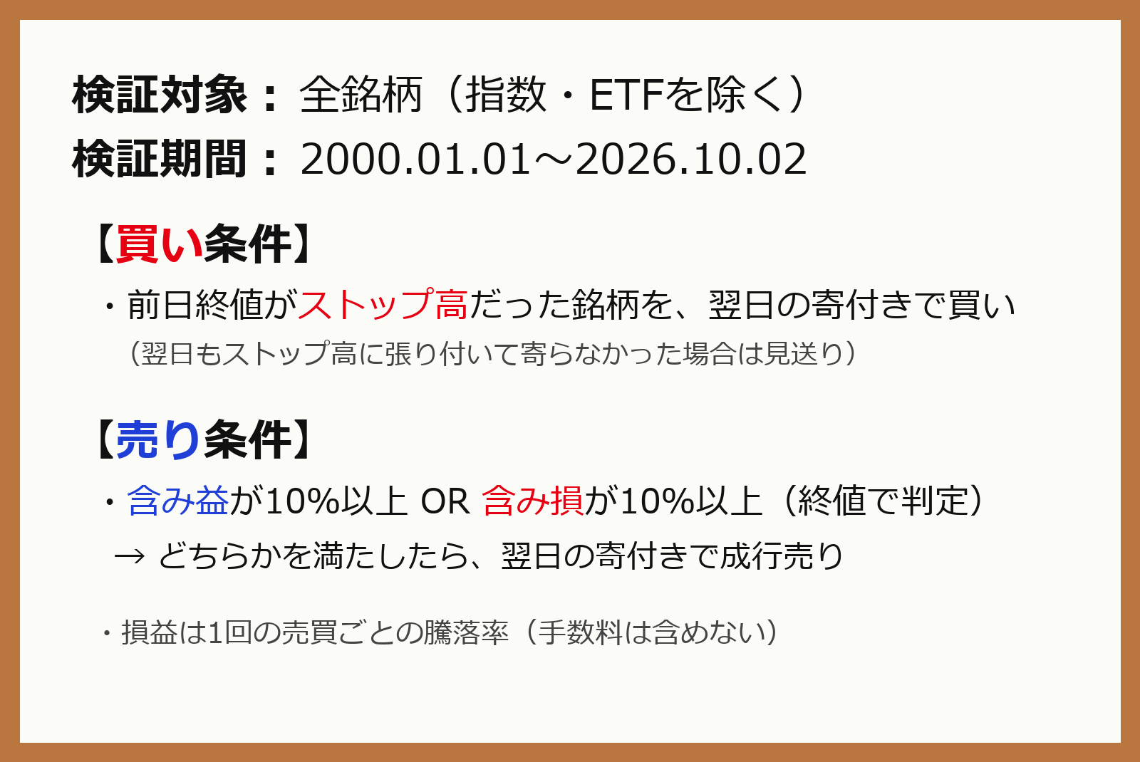 ストップ高,翌日